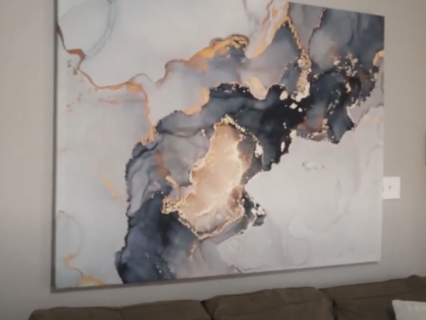 Karya Seni Dinding Abstrak